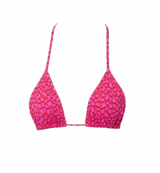 TOP TRIANGULO SAVAGE PINK